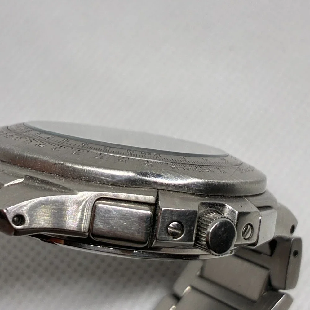 Citizen Skyhawk C651 Eco-Drive Solar Mens Watch - NEW CAPACITOR & CRYSTAL!